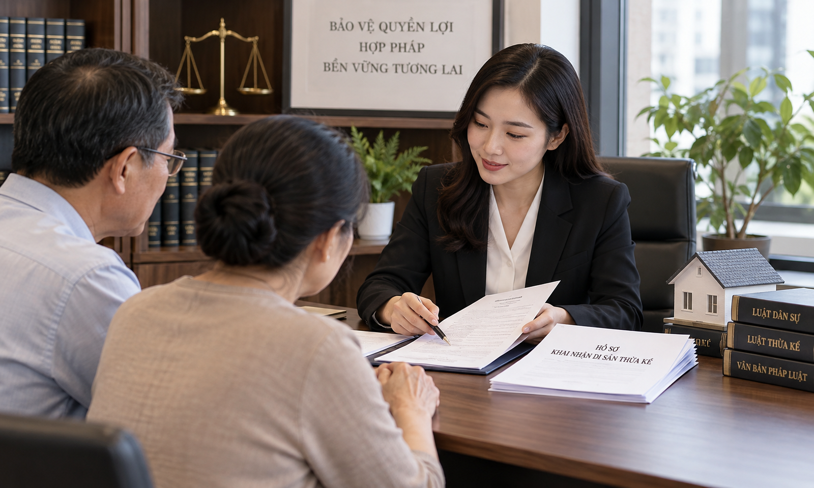 Dịch vụ luật sư khai nhận di sản thừa kế
