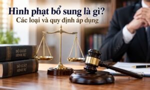 Hình phạt bổ sung là gì? Các loại và quy định áp dụng